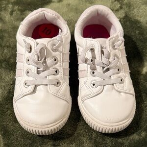 Blowfish Kids White Lace-Up Sneakers